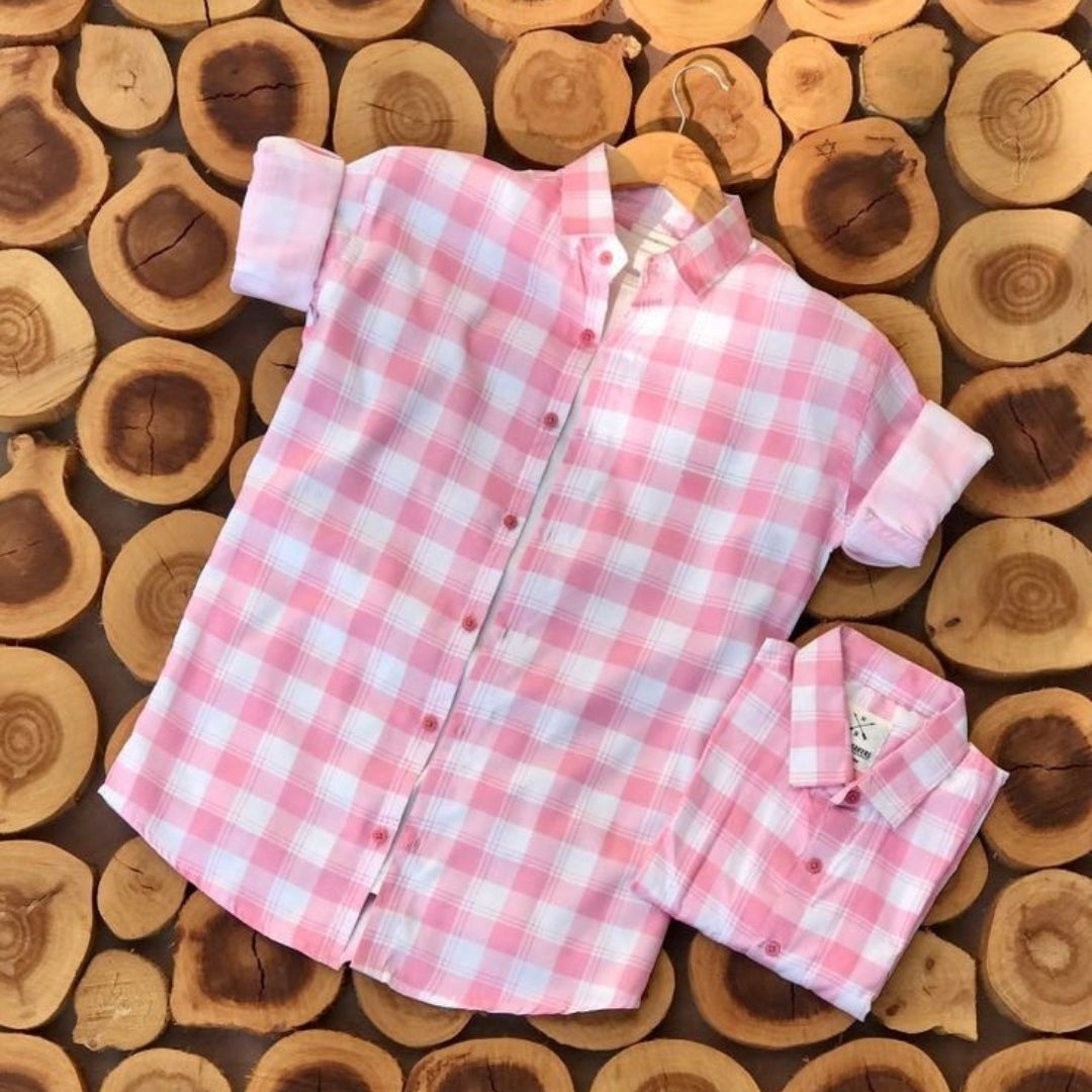 Men's Premium Check Shirt High Quality Combo Pack of 2