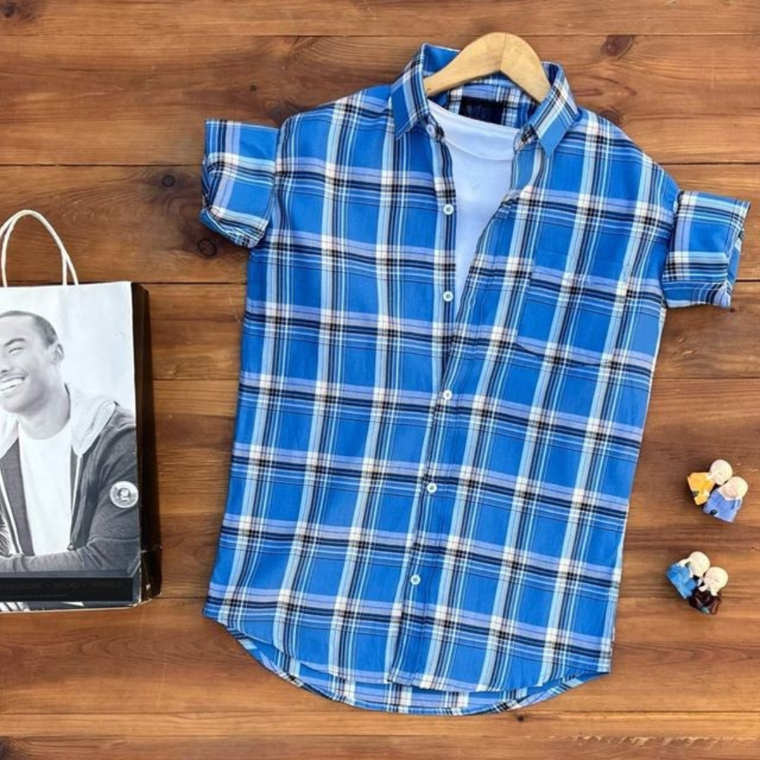 Men's Check Shirt High Quality Combo Pack of 2