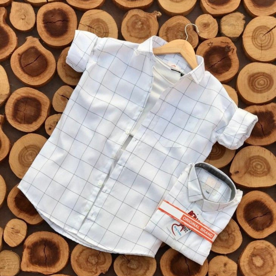 Men's Premium Check Shirt High Quality Combo Pack of 2