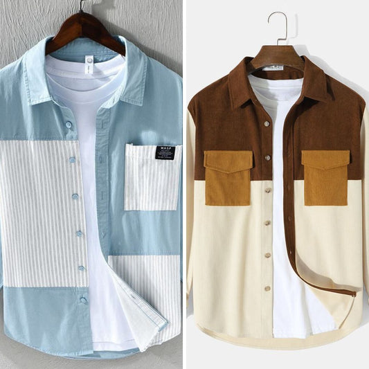 Men's Premium Shirt High Quality Combo Pack of 2