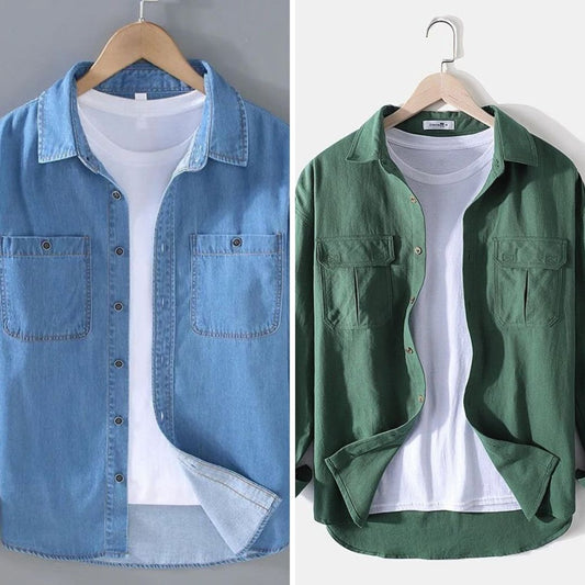 Men's Premium Shirt High Quality Combo Pack of 2