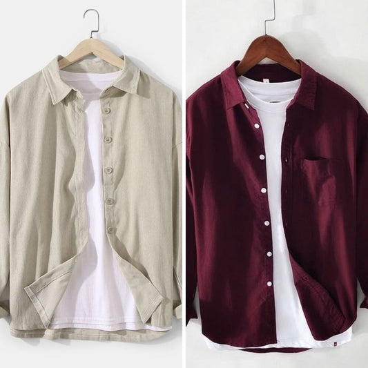 Men's Premium Shirt High Quality Combo Pack of 2