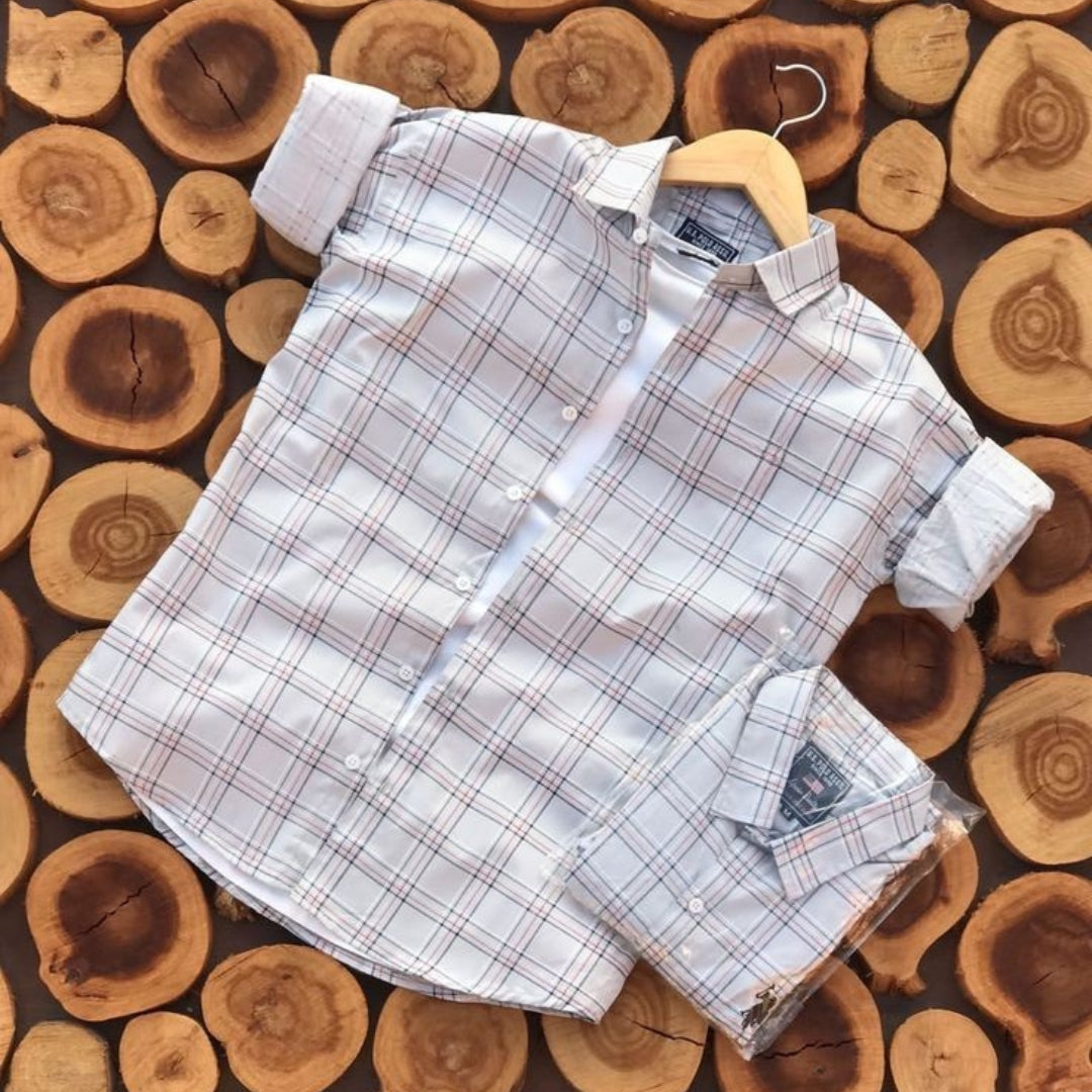 Men's Premium Check Shirt High Quality Combo Pack of 2
