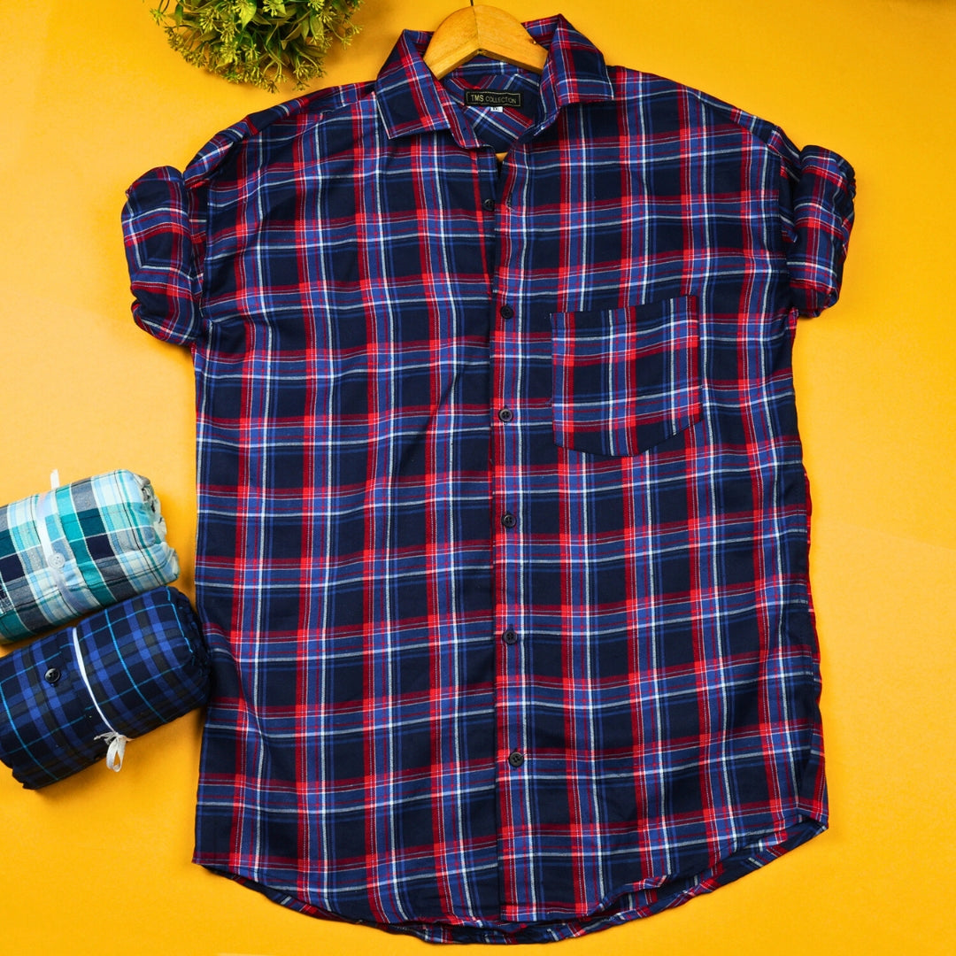 Men Classy Check Shirts Combo Pack of 2 (Assured Quality)